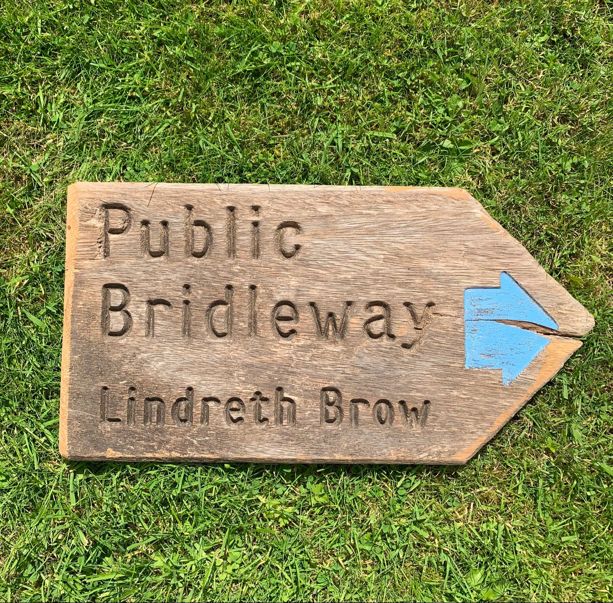 Trail Signs - Lindreth Brow
