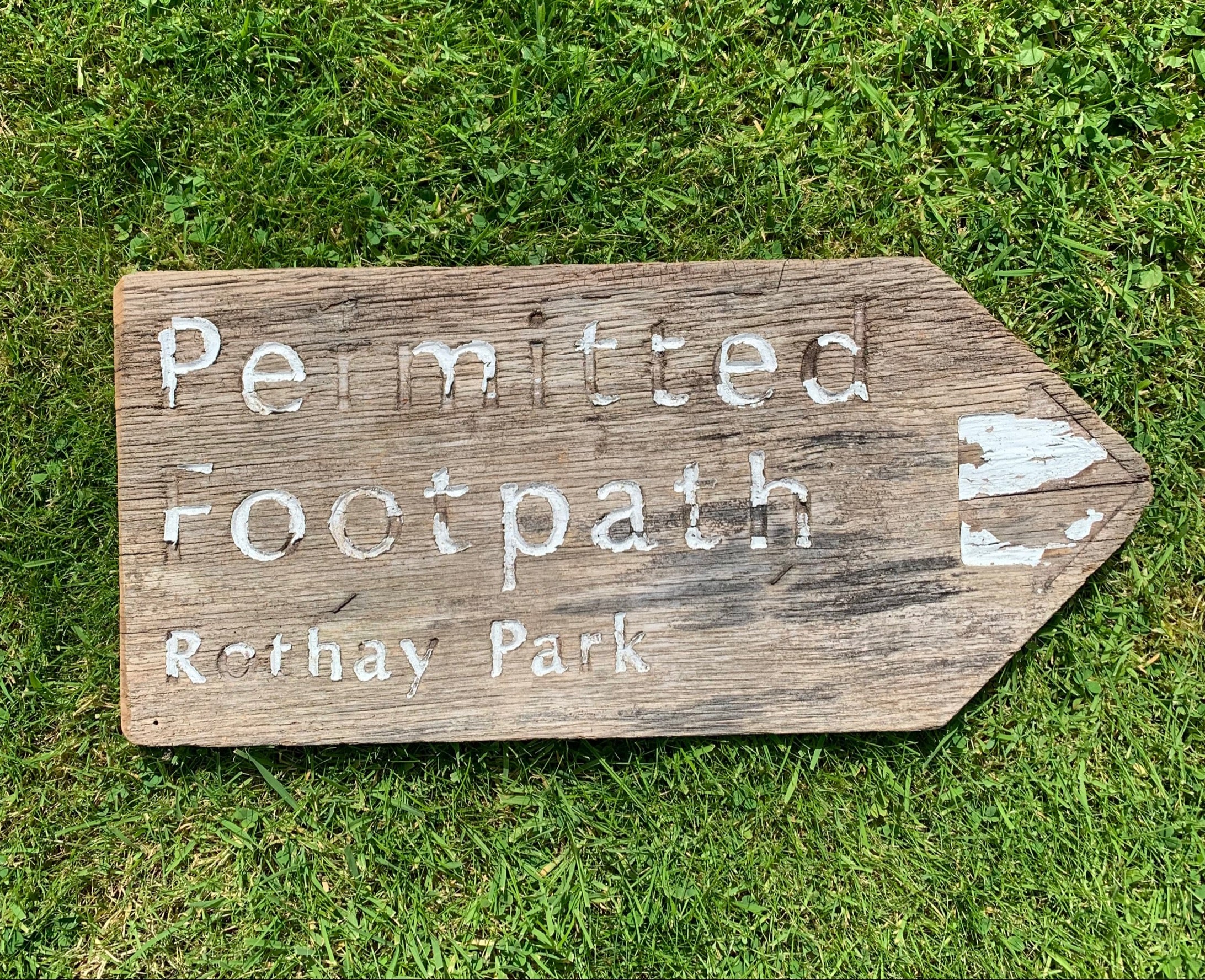 Trail Signs - Rothay Park