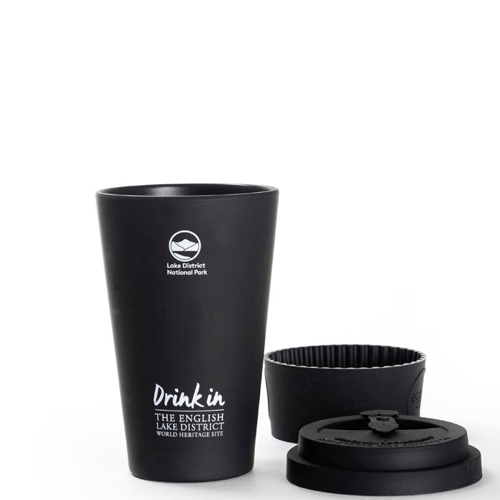 One black official Lake District Coffee Cup