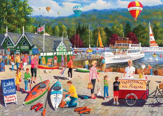 1000 Piece - Lake Windermere Gibsons Jigsaw Puzzle