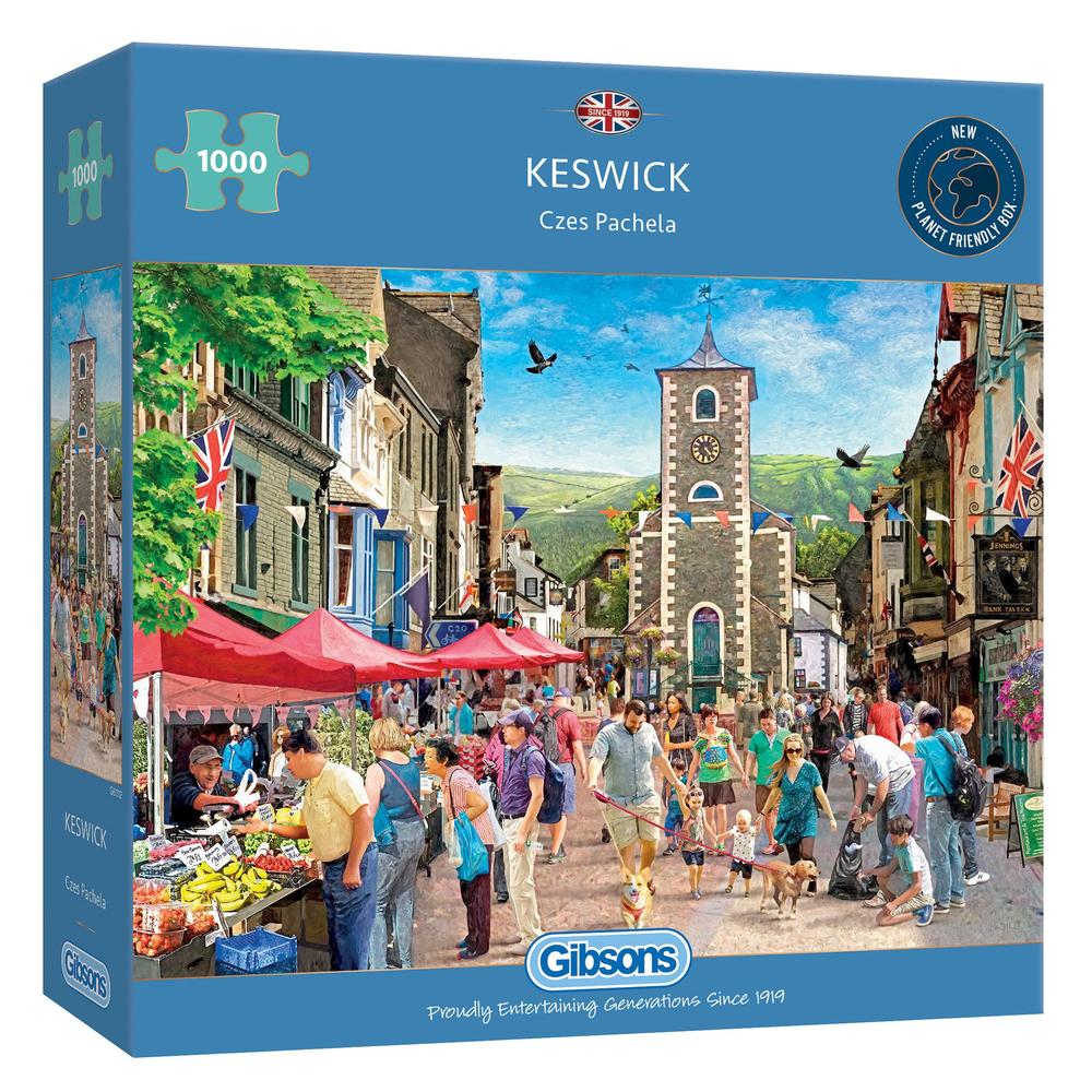 1000 Piece - Keswick Gibsons Jigsaw Puzzle