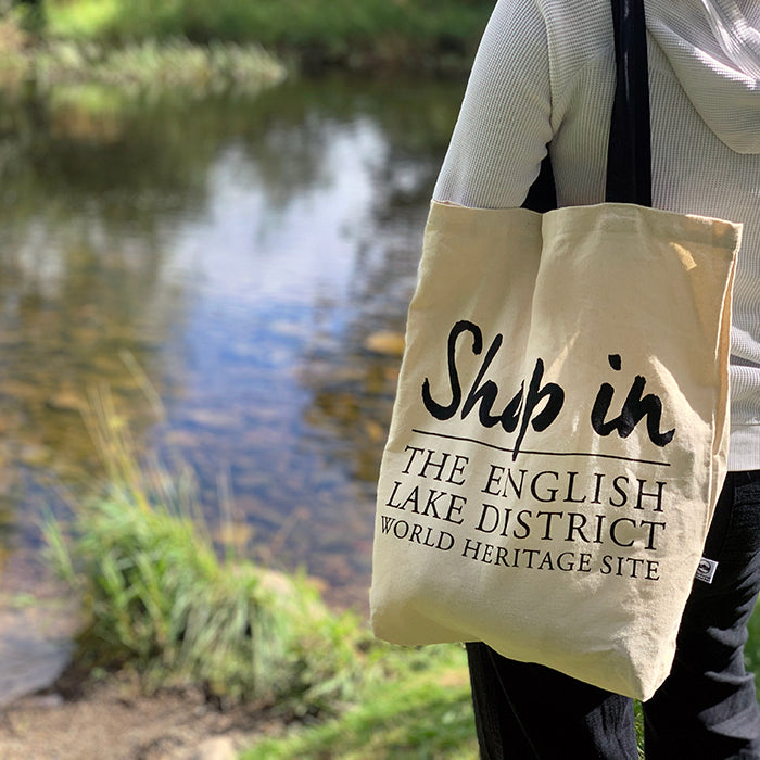 shop in english lake district world heritage site tote bag 
